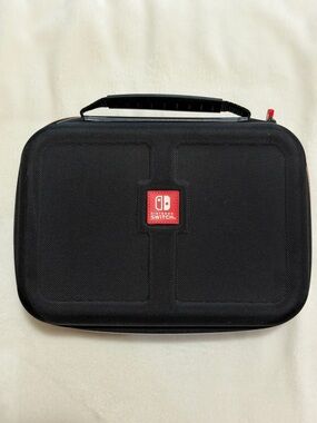 Nintendo Switch Black Carrying Case with Red Logo